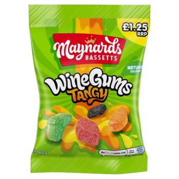 Maynards Bassetts Wine Gums Tangy Candy