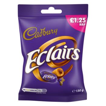 Cadbury Eclairs Sugar Confectionery 130g