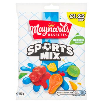 Maynards Bassetts Sports Mix 130g