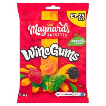 Maynards Bassetts Wine Gums 130g