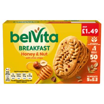 Belvita Honey Nut Biscuits-breakfast 225g