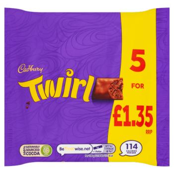 Cadbury Twirl Chocolate Bar 107.5g