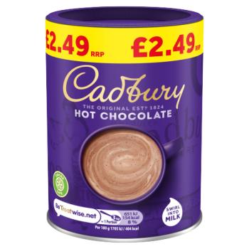 Cadbury Drinking Hot Chocolate 250g £2.4