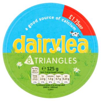 Dairylea Regular Processed Cheese-portions 125g