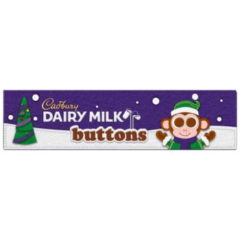 Cadbury Buttons Dairy Milk Chocolate Pieces 72g