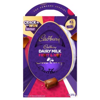 Cadbury Dairy Milk Fruit & Nut Chocolate Easter Egg 273g
