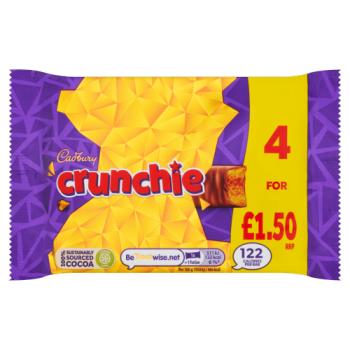 Cadbury Crunchie Chocolate Bar 104.4g