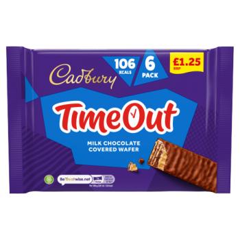 Cadbury Timeout Chocolate Bar 121.2g