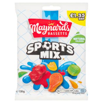 Maynards Bassetts Sports Mix Candy 130g