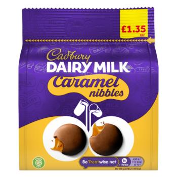 Cadbury Dairy Milk Caramel Nibbles Chocolate Bag £1.35 PMP 85g