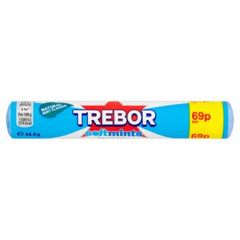 Trebor Softmints Spearmint Candy 44.9g