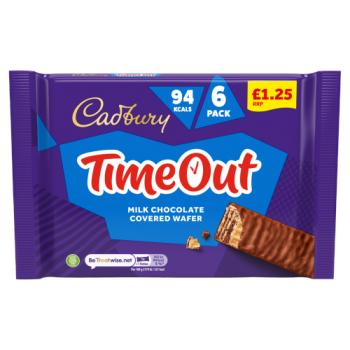 Cadbury Timeout Chocolate Bar 108g