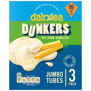 Dairylea Dunkers Jumbo Processed Cheese-snack 123g