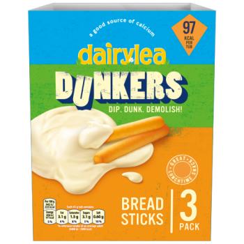 Dairylea Dunkers Breadstick Processed Cheese-snack 129g