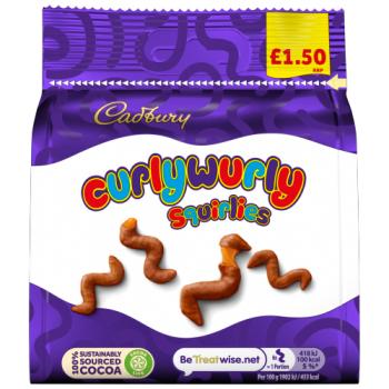 Cadbury Curlywurly Squirlies Chocolate 85g