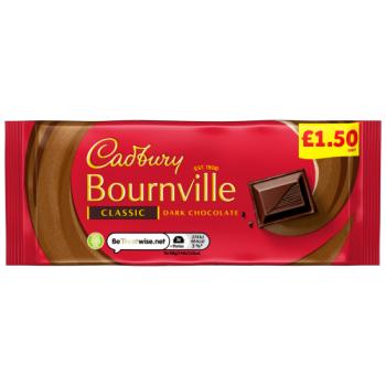 Cadbury Bournville Classic Dark Chocolate Chocolate 100g