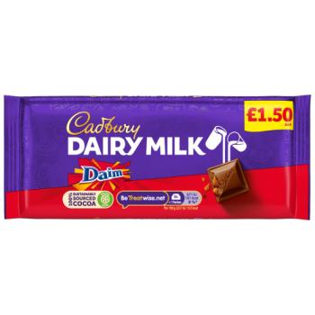 Cadbury Dairy Milk Daim Chocolate 120g