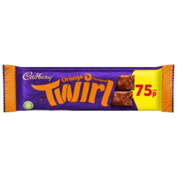 Cadbury Twirl Orange Chocolate Bar 43g