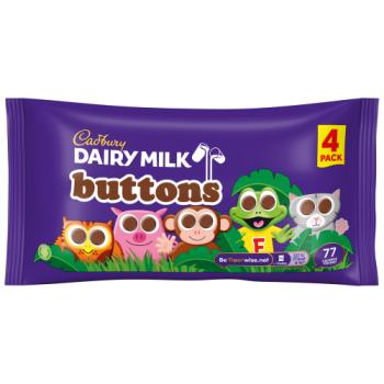 Cadbury Buttons Chocolate Pieces 57.6g