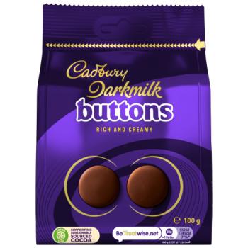 Cadbury Dark Milk Buttons Chocolate 100g