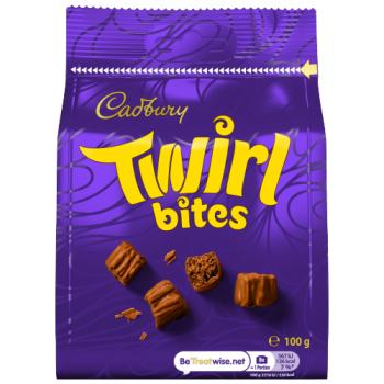 Cadbury Twirl Bites Chocolate Bag 100g