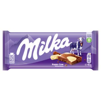 Milka Milk And White Chocolate Tablet 90g
