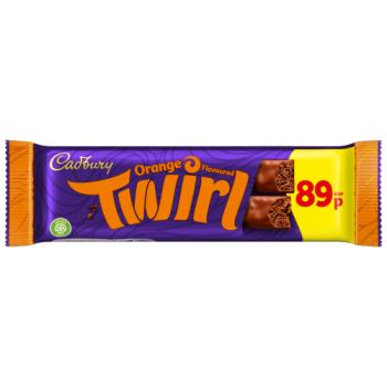 Cadbury Twirl Orange Chocolate Bar 43g