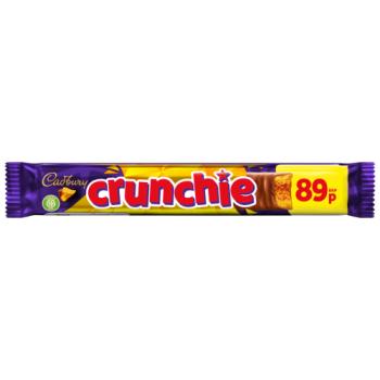 Cadbury Crunchie Chocolate Bar 40g