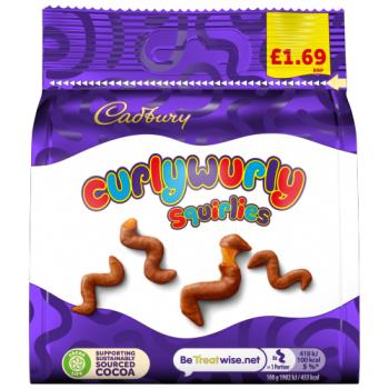 Cadbury Curlywurly Squirlies Chocolate 85g