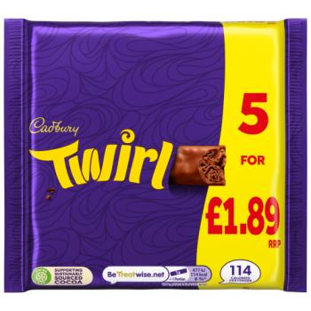 Cadbury Twirl Chocolate Bar 107.5g