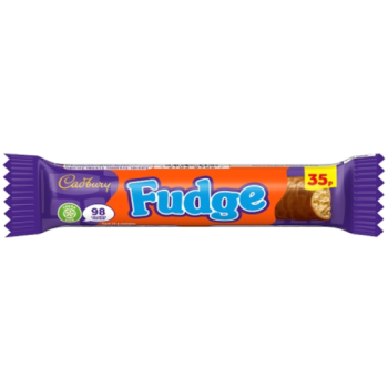 Cadbury Fudge Chocolate Bar 22g PMP 35p 