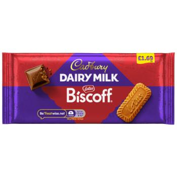 Cadbury Dairy Milk Biscoff Chocolate 95g