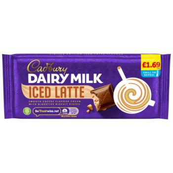 Cadbury Dairy Milk Iced Latte Chocolate 122.5g