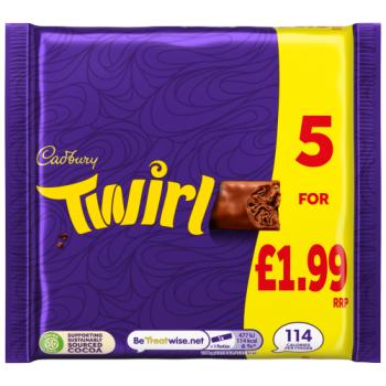 Cadbury Twirl Chocolate Bar 107.5g