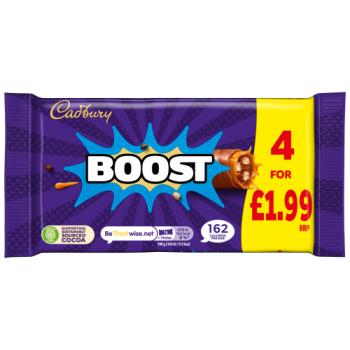Cadbury Boost Snacksize Fl£1.99