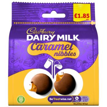 Cadbury Dairy Milk Caramel Nibbles Chocolate 85g