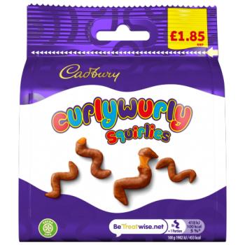 Cadbury Curlywurly Squirlies Chocolate 85g