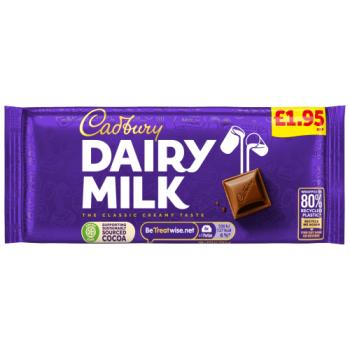 Cadbury Dairy Milk Chocolate 95g