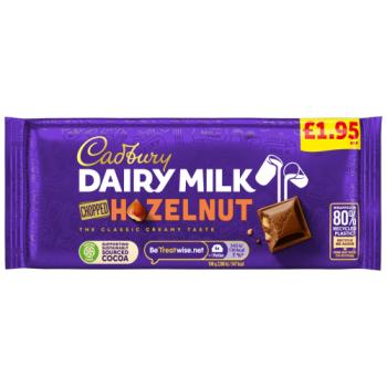 Cadbury Dairy Milk Chopped Nut Chocolate 95g