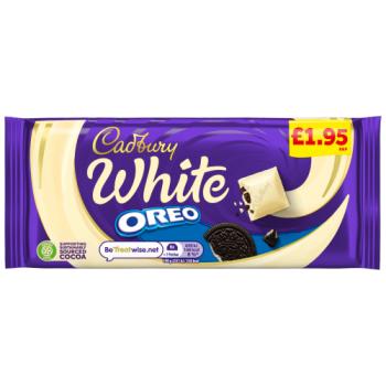 Cadbury Oreo White Chocolate 120g
