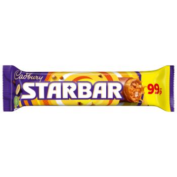 Cadbury Starbar 99P PMP Chocolate Bar 49 g