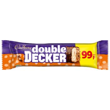 Cadbury Double Decker 99P PMP Chocolate Bar 54.5 g