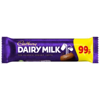Cadbury Dairy Milk 99P PMP Chocolate Bar 45 g