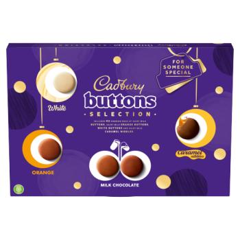 Cadbury Buttons Selection 4 x 85g (340g)