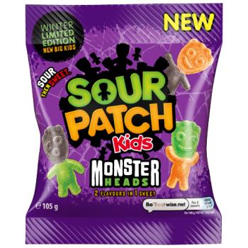 Sour Patch Kids Monster Heads Candy 105g