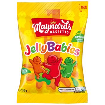 Maynards Bassetts Jelly Babies Candy 130g