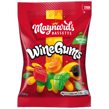 Maynards Bassetts Wine Gums Candy 130g