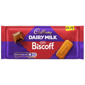 Cadbury Dairy Milk Biscoff Chocolate 95g
