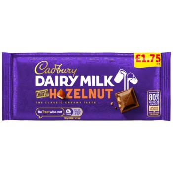 Cadbury Dairy Milk Chopped Nut Chocolate 95g