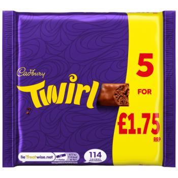 Cadbury Twirl Chocolate Bar 107.5g